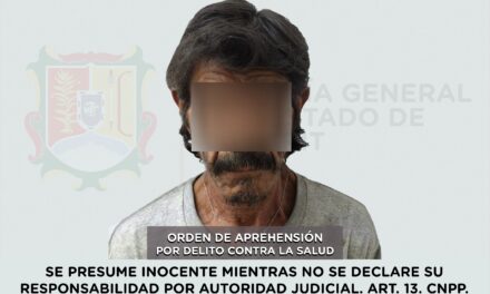 DETENIDO PRESUNTO RESPONSABLE DE DELITO CONTRA LA SALUD