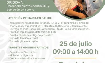 JORNADA DE SALUD ISSSTE LLEGA A VALLARTA CON SERVICIOS GRATUITOS
