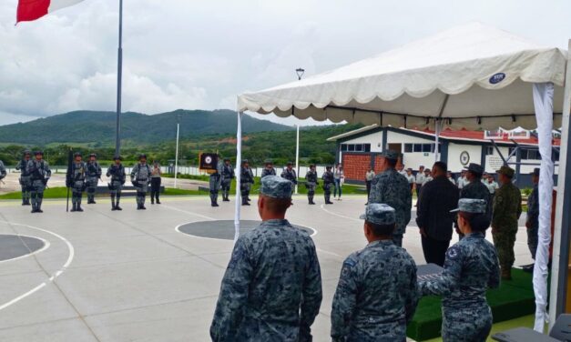 ¡INAUGURAN CUARTEL DE LA GUARDIA NACIONAL EN COMPOSTELA!