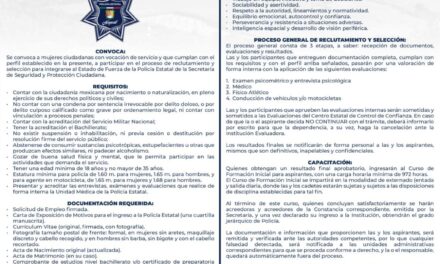 ¡FORMA PARTE DE LA FUERZA QUE CUIDA A NAYARIT!