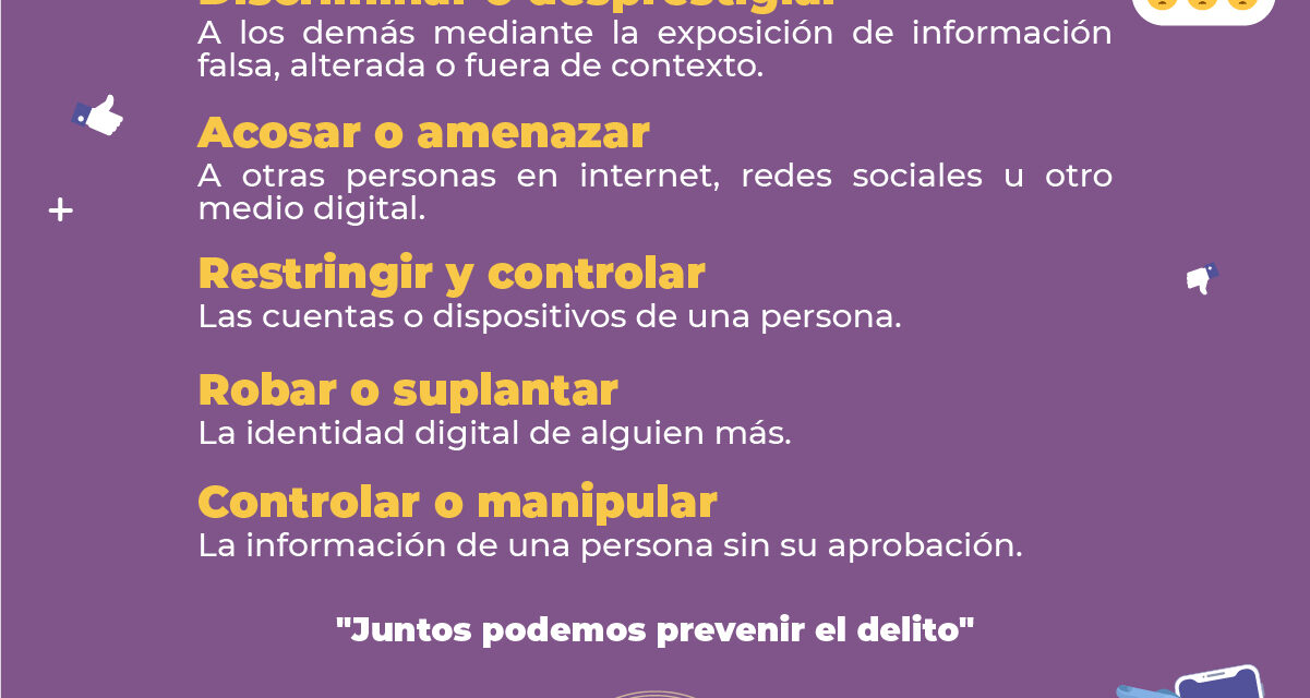 ¡DI NO A LA VIOLENCIA DIGITAL!