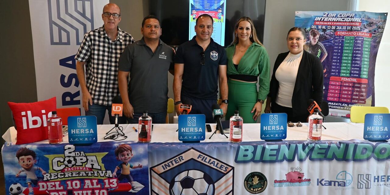 ¡SEGUNDA COPA INTERNACIONAL DE FILIALES LLEGA A MAZATLÁN!