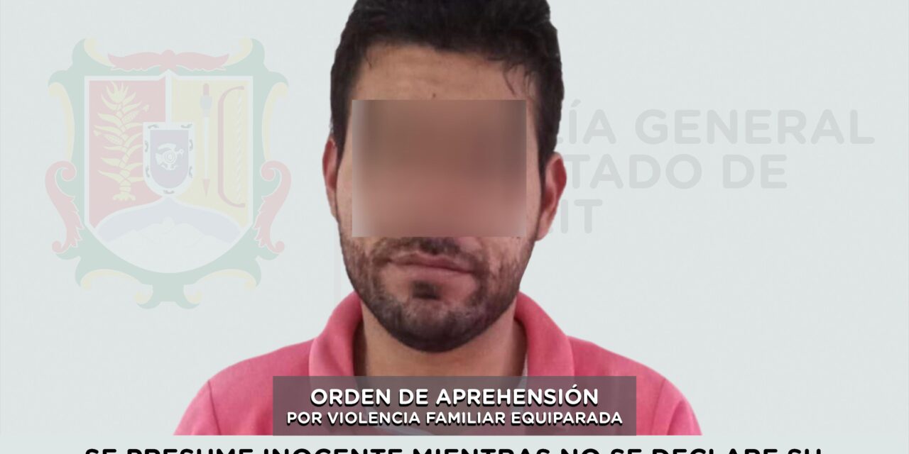 APREHENDIDO POR EJERCER VIOLENCIA FAMILIAR CONTRA UNA MUJER
