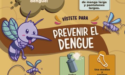 ¡NO BAJES LA GUARDIA ANTE EL DENGUE!