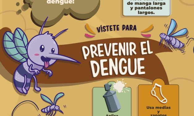 ¡NO BAJES LA GUARDIA ANTE EL DENGUE!