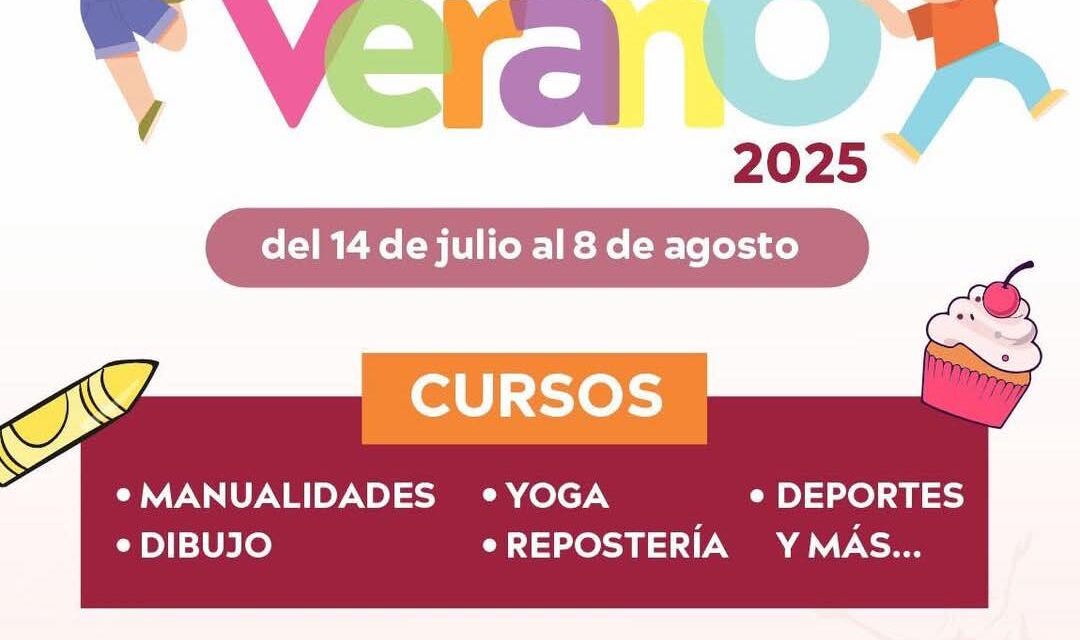 ¡CURSOS DE VERANO DIF MAZATLÁN YA ESTÁN AQUÍ!