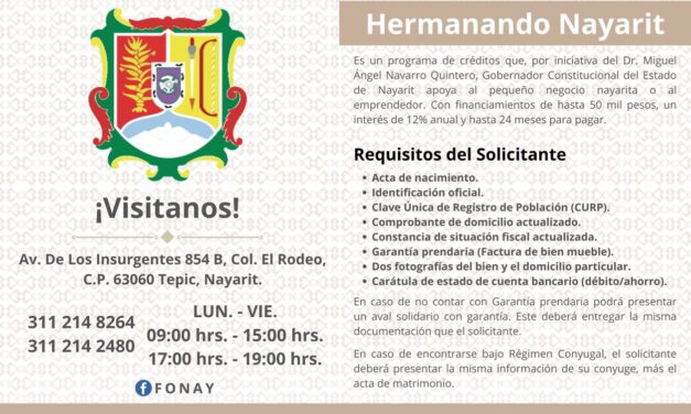 ¡TUS IDEAS MERECEN DESPEGAR CON FONAY!