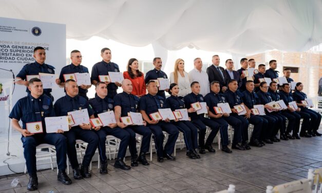 Brinda SSPC Graduación de la Segunda Generación de Técnico Superior Universitario en Seguridad Ciudadana en Nayarit