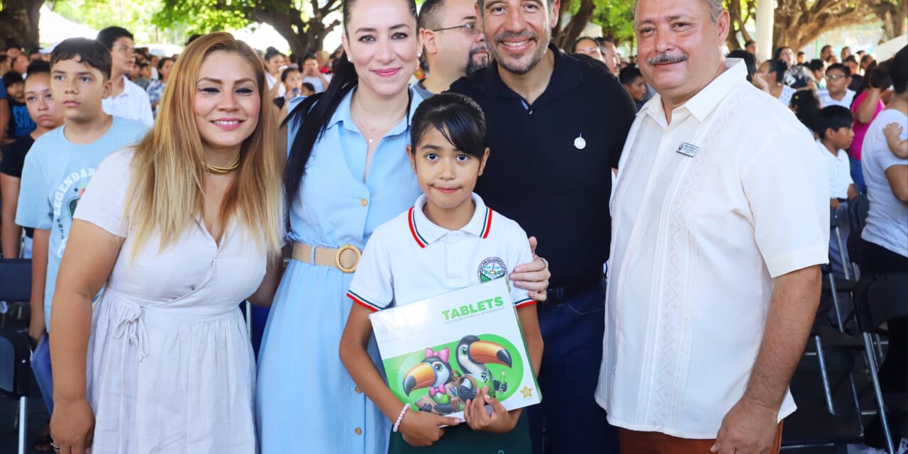 MÁS DE 8 MIL ALUMNOS DE PRIMARIA YA CUENTAN CON TABLETS