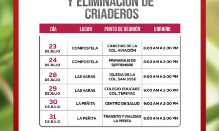 ¡JUNTAS Y JUNTOS CONTRA EL DENGUE!