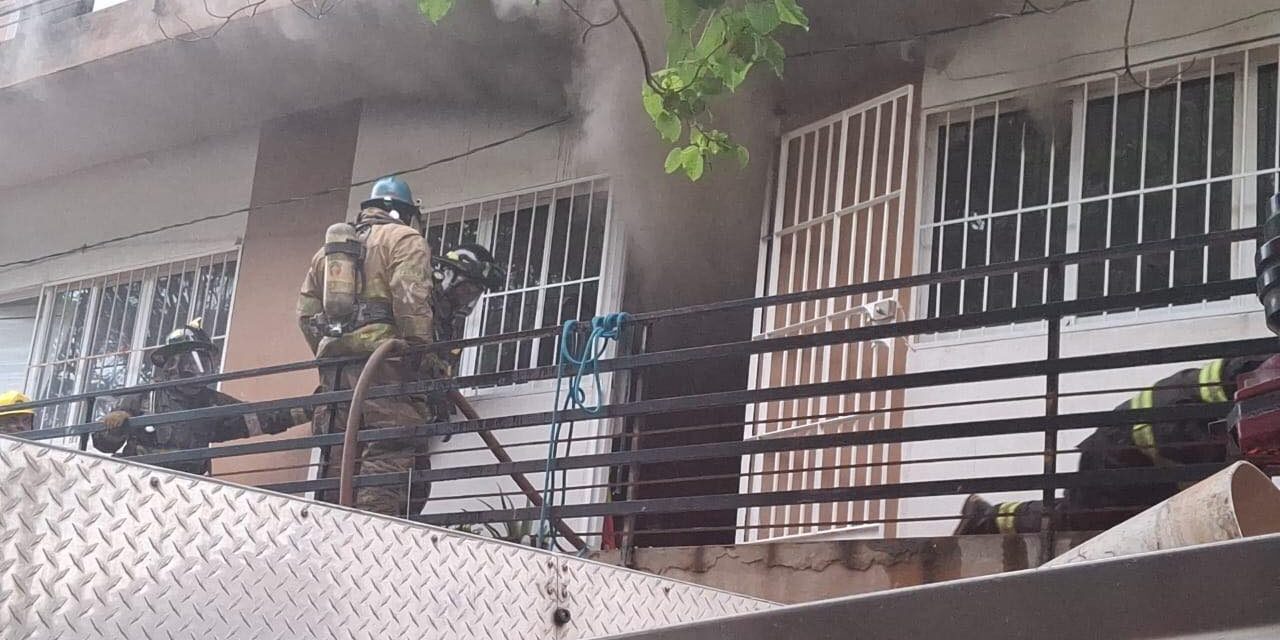 NCENDIO EN PALMA REAL FUE CONTROLADO SIN LESIONADOS GRACIAS A RÁPIDA RESPUESTA