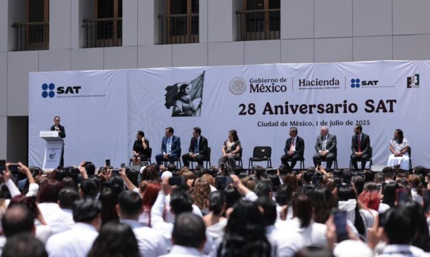 A 28 años de su fundación, el SAT se consolida como una institución ejemplar que recauda niveles históricos