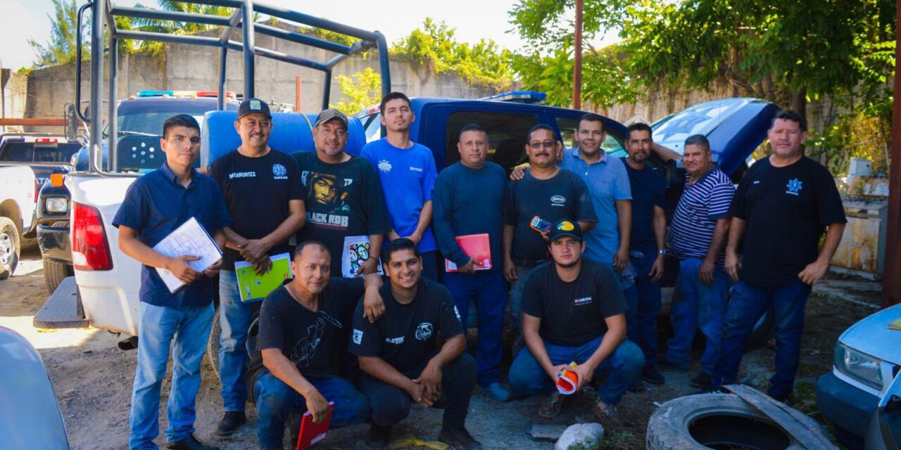 Recibe SSPC capacitación a personal operativo en Mecánica Avanzada
