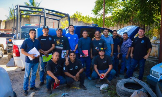 Recibe SSPC capacitación a personal operativo en Mecánica Avanzada