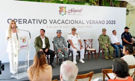 Arranca en Nayarit el Operativo Vacacional Verano 2025 para garantizar seguridad a turistas