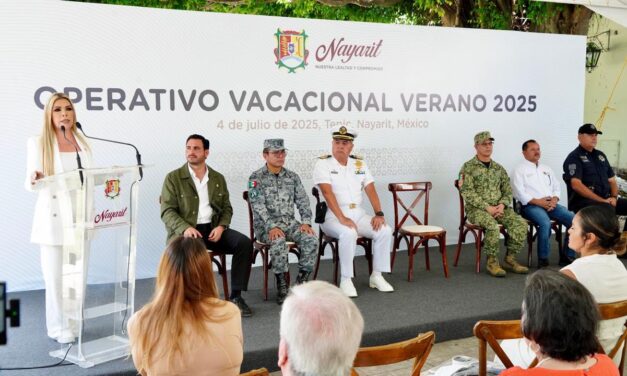 Arranca en Nayarit el Operativo Vacacional Verano 2025 para garantizar seguridad a turistas