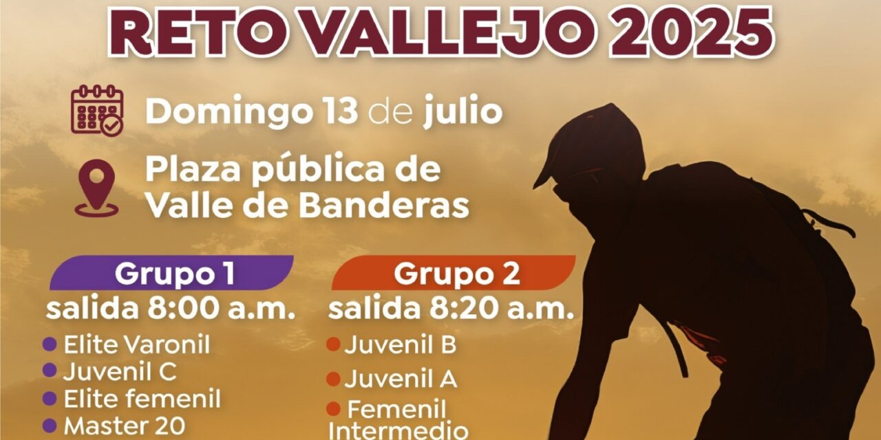 ¡Prepárate para el Reto Vallejo 2025!