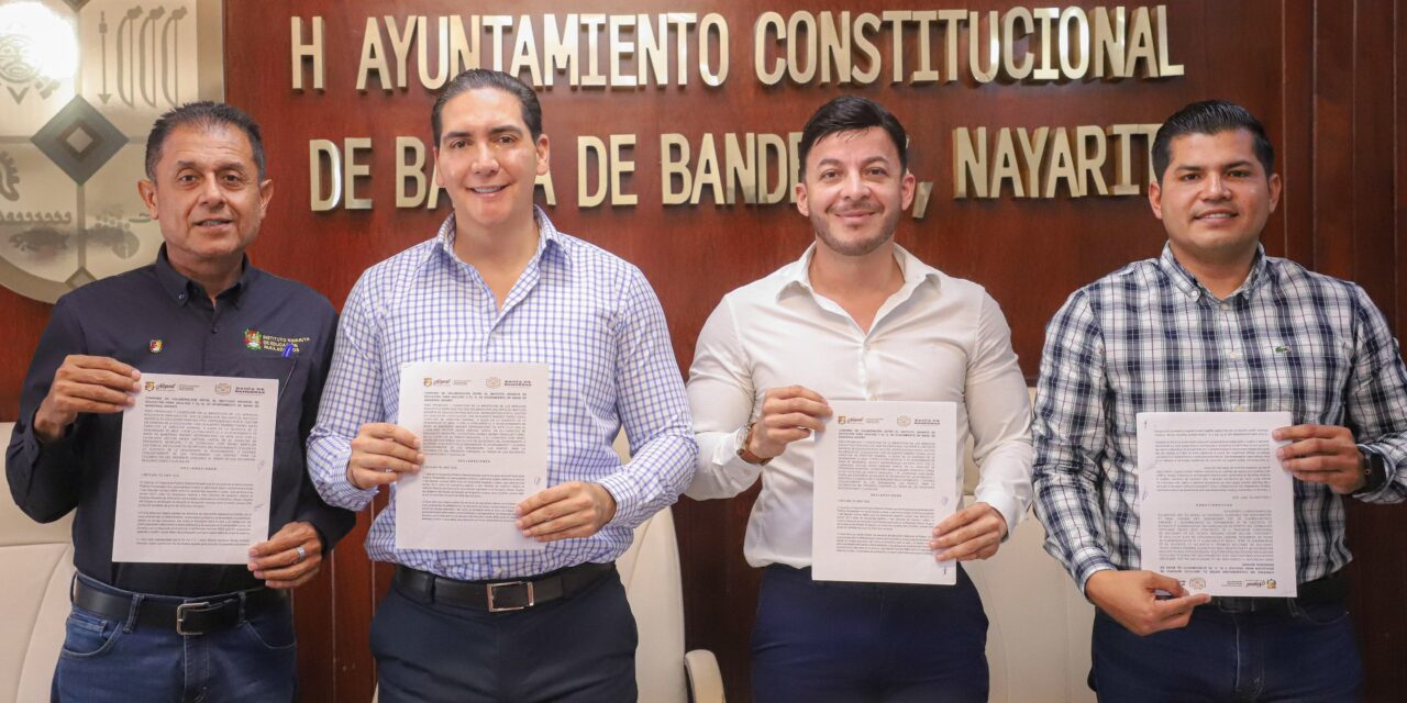 📚Héctor Santana firma convenio con el INEA – Nayarit para combatir el analfabetismo en #BahíaDeBanderas 🤝