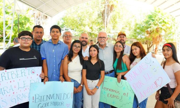 Compromiso con la educación: mejor infraestructura para la Secundaria General “Heriberto Jara”