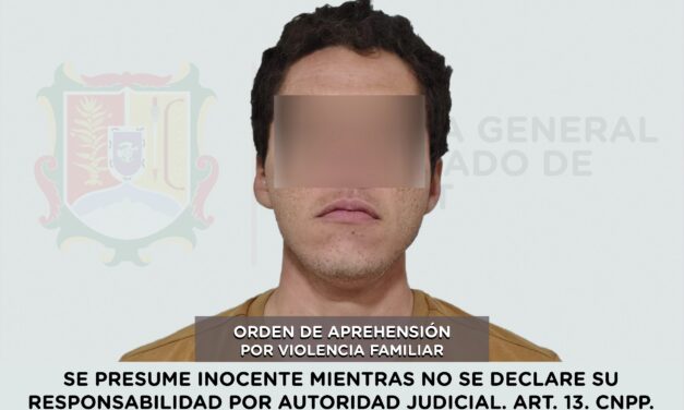 APREHENDIDO EN ACAPONETA POR VIOLENCIA FAMILIAR