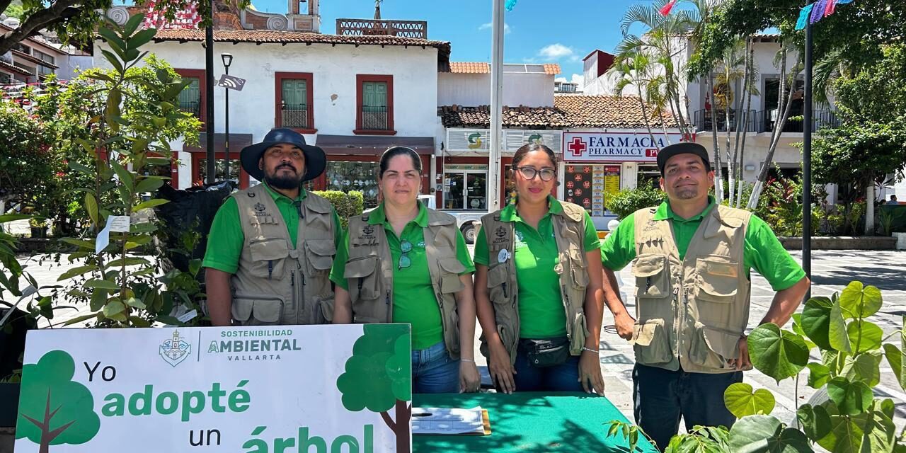 LA CIUDAD SE PONE VERDE: 45 ÁRBOLES ADOPTADOS EN LA PLAZA DE ARMAS