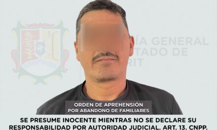 DETENIDO PRESUNTO RESPONSABLE DE ABANDONO DE FAMILIARES