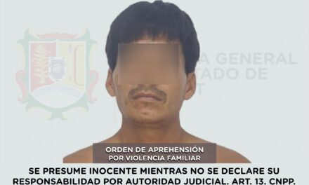 📢 #Boletín | DETENIDO EN BAHÍA DE BANDERAS POR VIOLENCIA FAMILIAR
