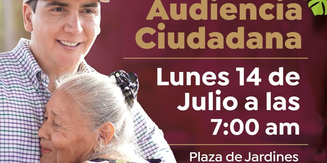 ¡GRAN AUDIENCIA CIUDADANA EN JARDINES DEL SOL!