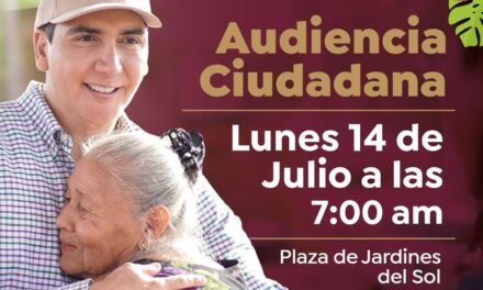 ¡GRAN AUDIENCIA CIUDADANA EN JARDINES DEL SOL!