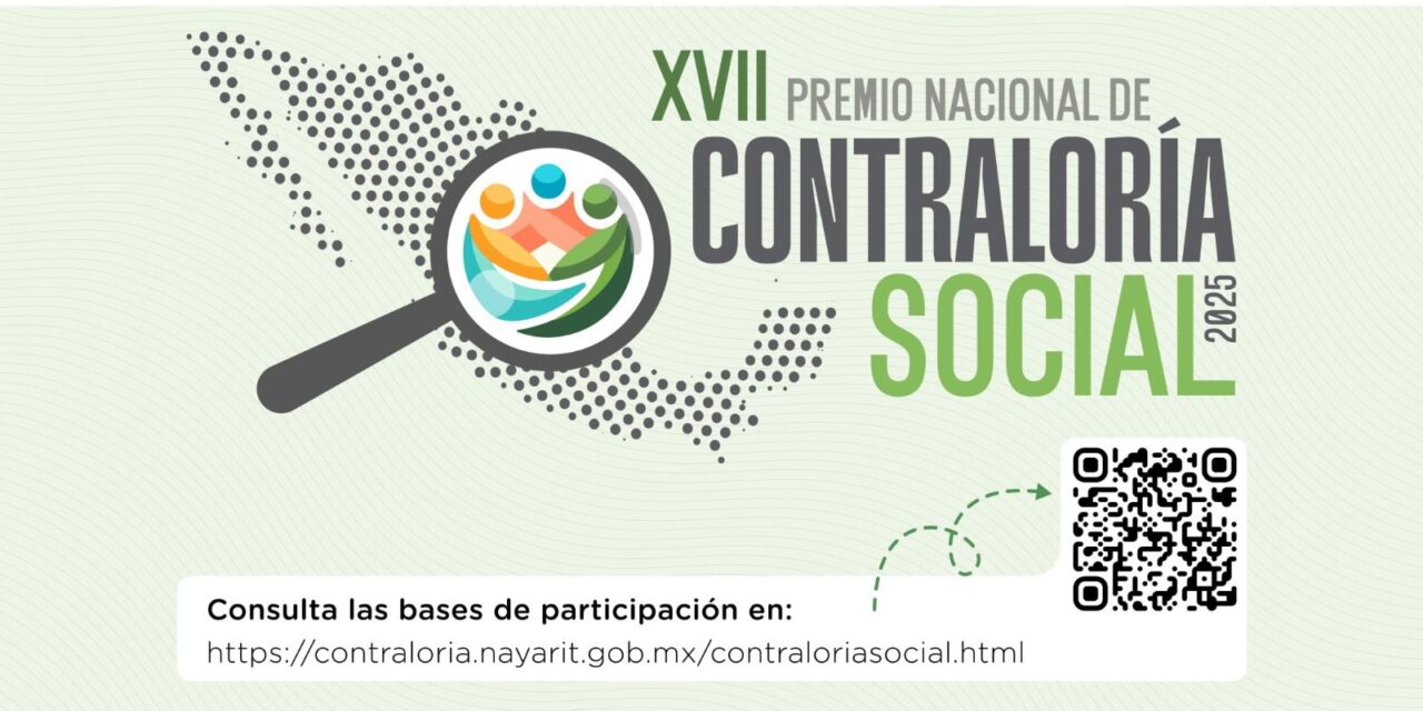 ¡Participa en el Premio Nacional de Contraloría Social 2025!