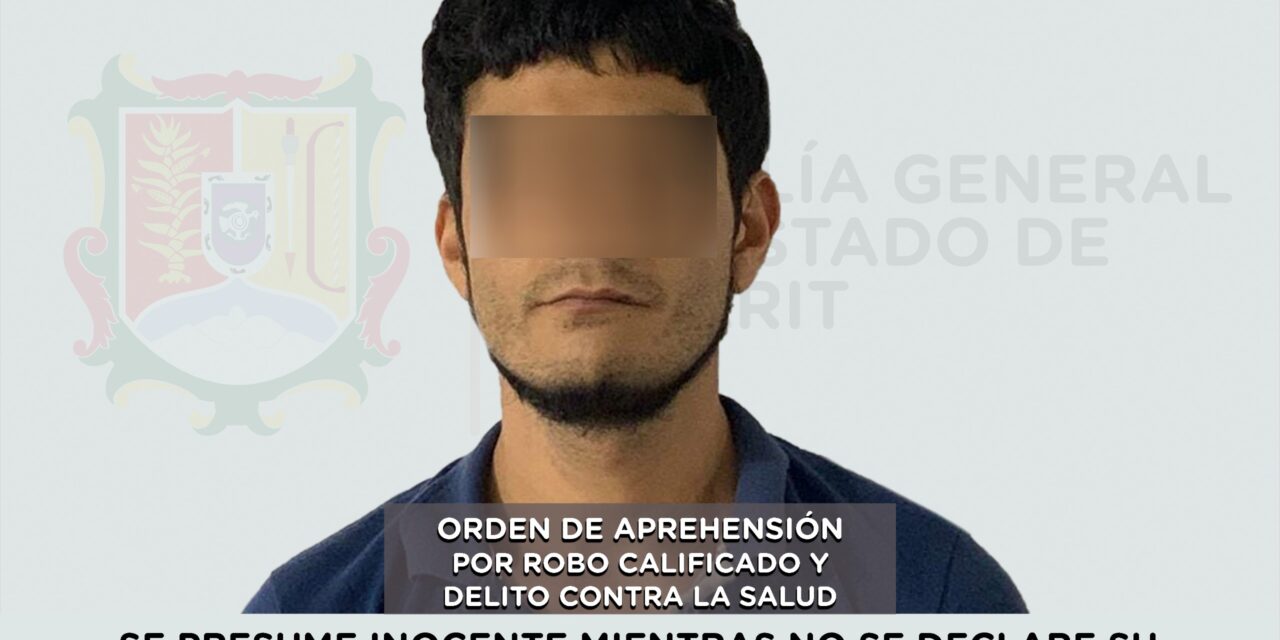DETENIDO POR ROBO CALIFICADO Y DELITO CONTRA LA SALUD