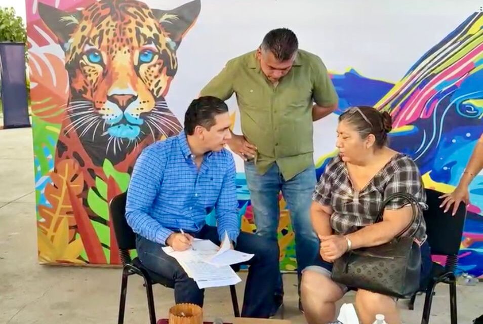 Obra pública y atención inmediata: Héctor Santana en Punta de Mita