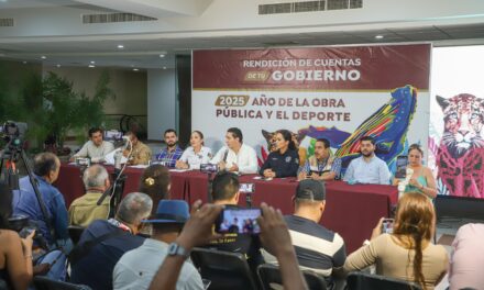 Héctor Santana presenta avances en apoyo social, infraestructura y seguridad