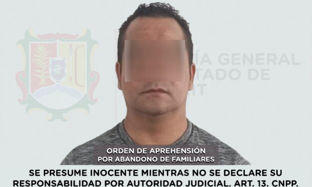 📢 #Boletín | DETENIDO EN SANTA MARÍA DEL ORO POR ABANDONO DE FAMILIARES