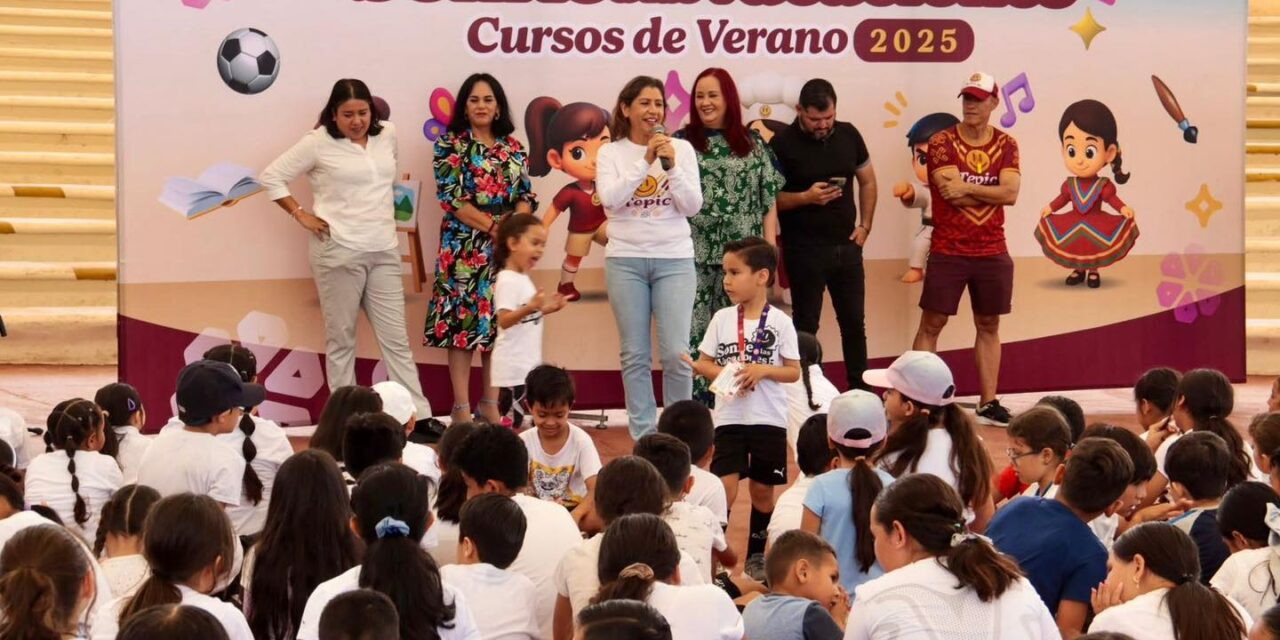 El Metrodomo se llena de risas con cursos de verano del Ayuntamiento de Tepic
