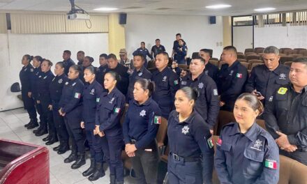 Santiago Ixcuintla forma policías más cercanos a la ciudadanía