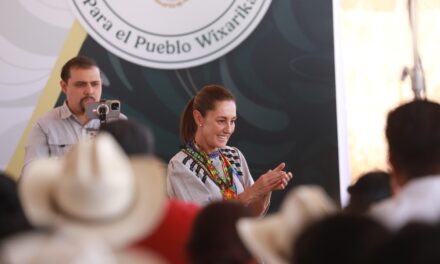 CLAUDIA SHEINBAUM DE VISITA EN NAYARIT