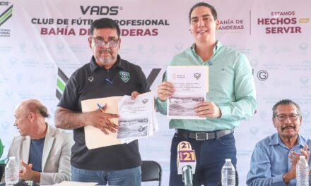El fútbol profesional llega a Bahía de Banderas de la mano del presidente Héctor Santana