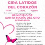 ¡Atención familias de Santa María del Oro!
