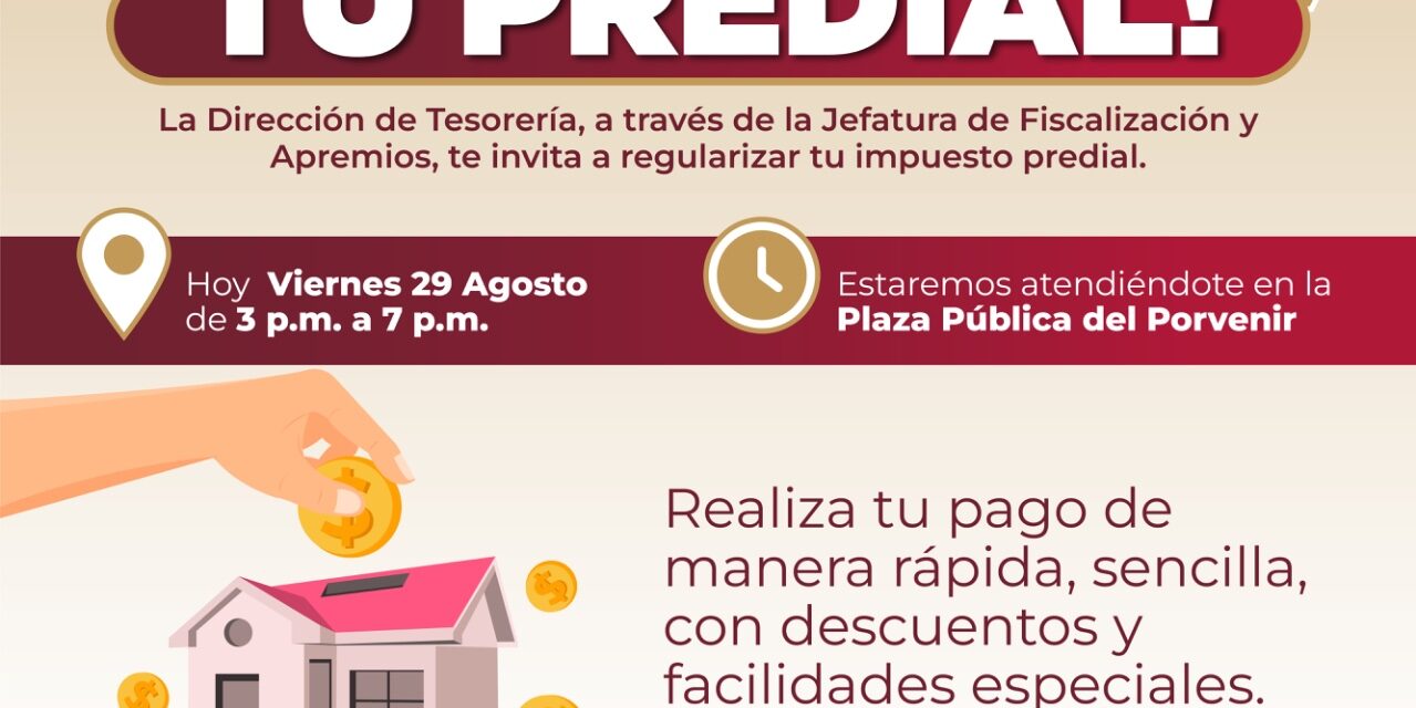 El Gobierno de Bahía de Banderas acerca beneficios de regularización del predial a la comunidad de El Porvenir