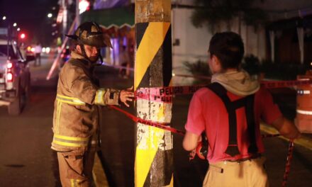 GOBIERNO DE TEPIC ATIENE INCIDENTE EN CABLEADO DE AV. INSURGENTES