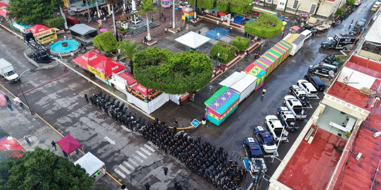 SSPC REFUERZA SEGURIDAD EN LA FERIA DEL ELOTE EN XALISCO