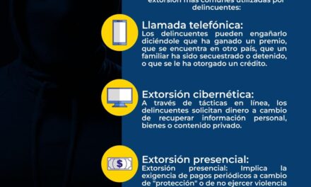 ¡No caigas en la trampa de la extorsión!