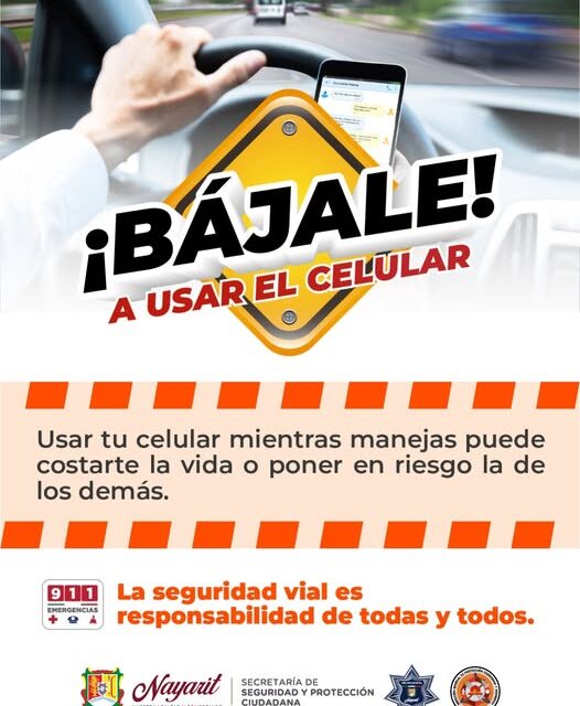 ¡BÁJALE! A USAR EL CELULAR