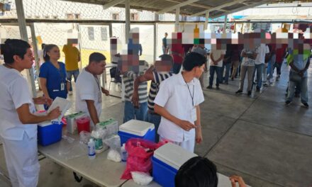 REFUERZAN SALUD EN EL CERESO CON JORNADA DE VACUNACIÓN CONTRA HEPATITIS B