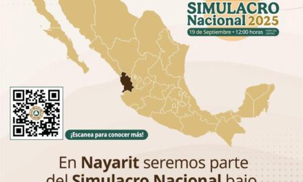 NAYARIT SE MOVILIZA POR LA PREVENCIÓN: PARTICIPA EN EL #SEGUNDOSIMULACRONACIONAL2025