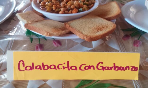 DEMOSTRACIÓN DE ALIMENTOS SALUDABLES A BASE DE GARBANZOS EN EL ARMADILLO