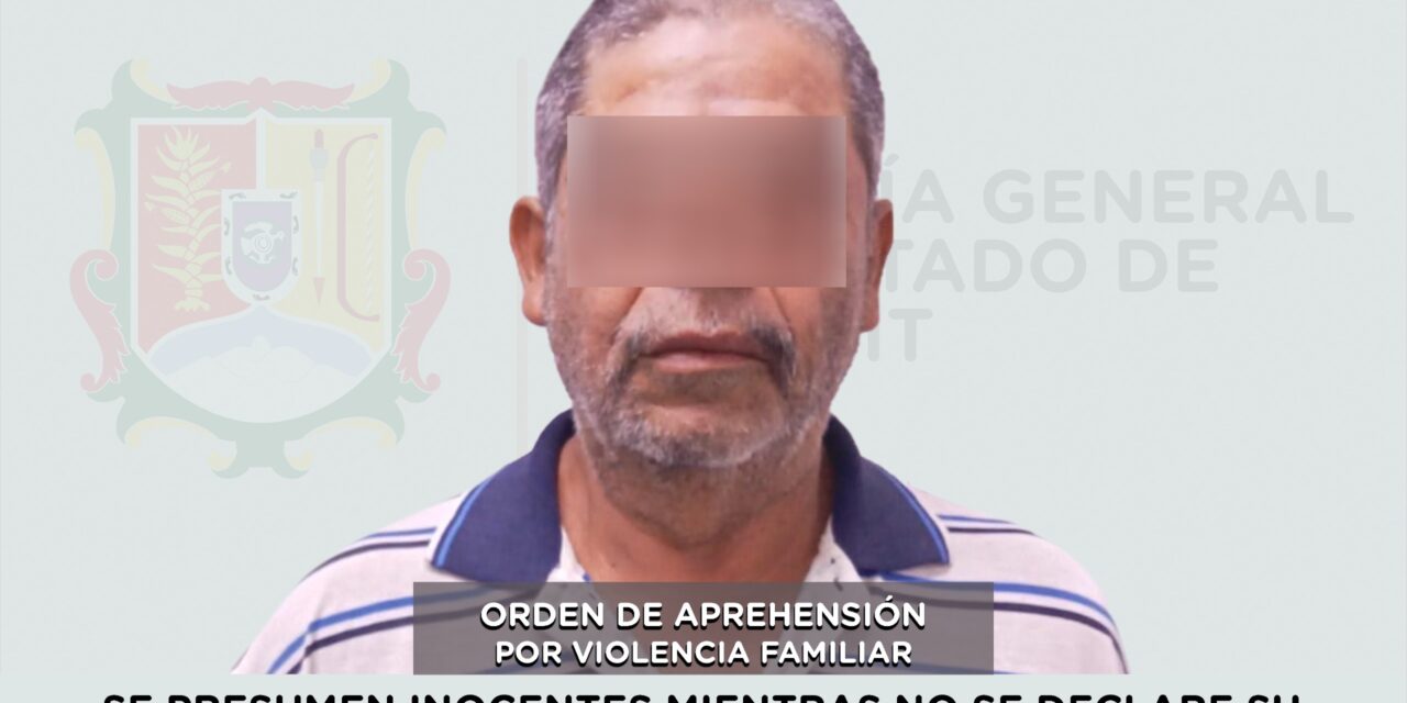 CAPTURADO POR EJERCER VIOLENCIA FAMILIAR CONTRA UNA MUJER