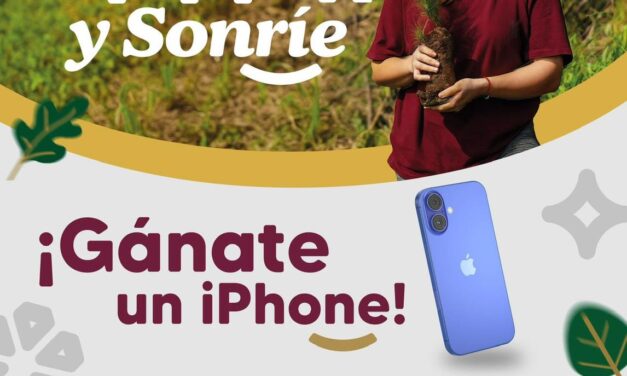 ¡SIEMBRA UN ÁRBOL Y GANA UN IPHONE 16!