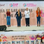 BEATRIZ ESTRADA Y MIGUEL ÁNGEL NAVARRO FESTEJAN EL DÍA DEL ABUELO